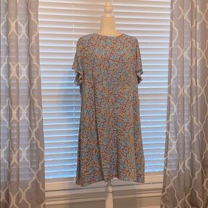 NWOT Loft plus floral dress